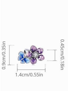 Sterling Silver S925 Beaded Bracelet - Colorful Geometric Design 2025 - Buy Center