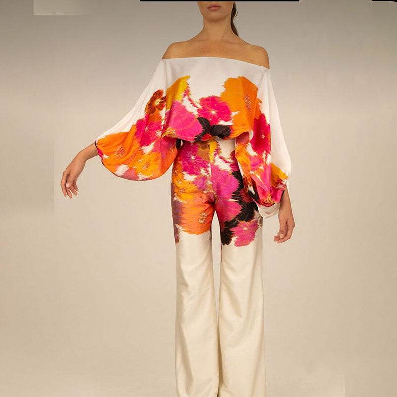 Buycenter Women's Loose Batwing Sleeve Jumpsuit - Stylish Casual Set - Buy Center