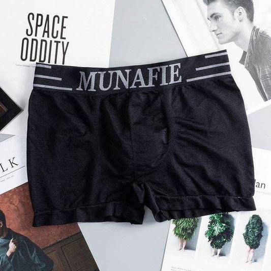 New Monogram Boxer Shorts for Men - Ice Silk Lightweight Comfort