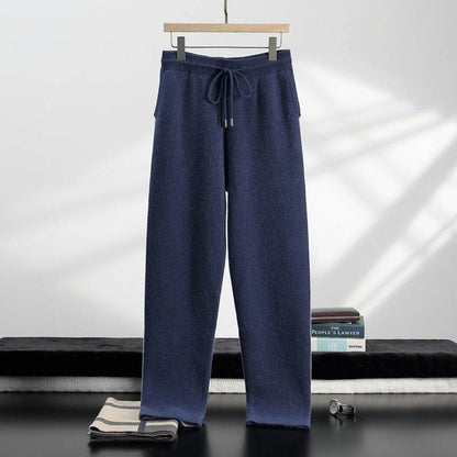 Cashmere Harem Pants for Men - Thickened Loose Fit in Assorted Colors - Buy Center