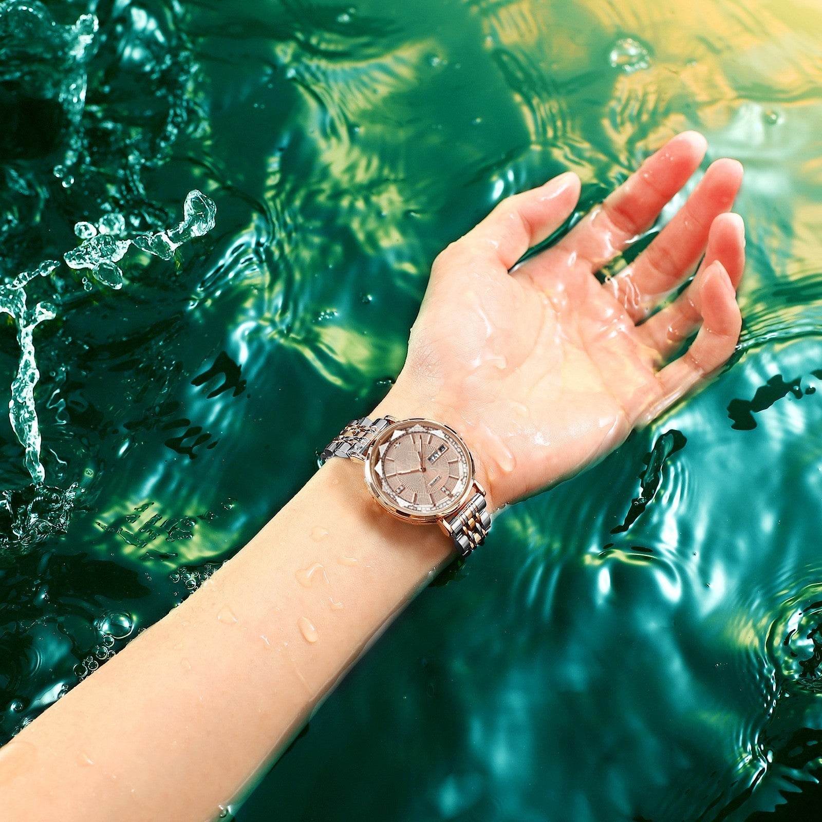 Buy Center Waterproof Luminous Women's Quartz Watch - Casual & Stylish - Buy Center