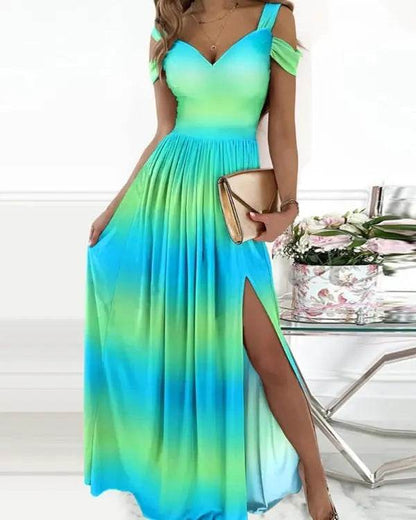 Elegant Long Greek Style Pleated Dress - Perfect for Special Occasions - Buy Center
