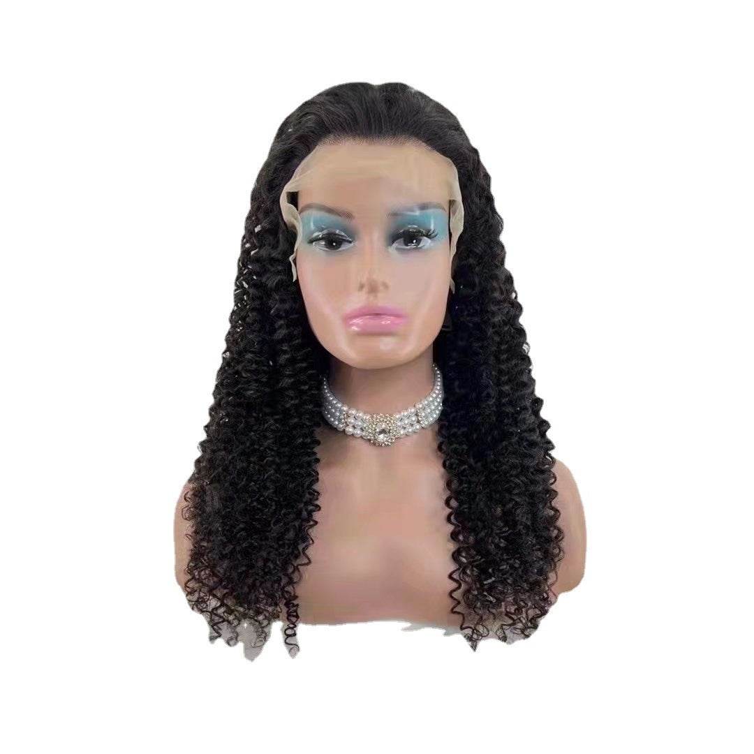 Jerry Curly 13x4 Lace Front Wig - Soft Dyeable Human Hair for Ladies - Buy Center