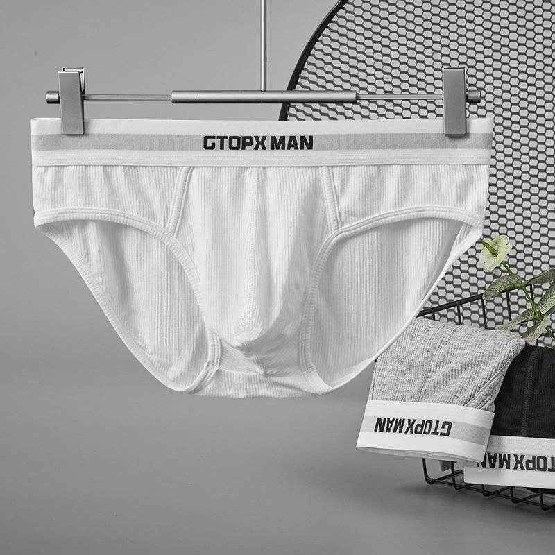 Men's Breathable Stretch Briefs - Sweat-Absorbing Sports Underwear
