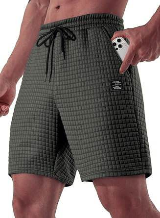 Waffle Sports Shorts - Stylish Micro-Elastic Fabric for Ultimate Comfort - Buy Center