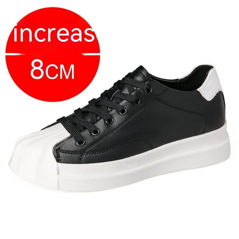 Invisible Height Increasing Insoles - Stylish Vulcanize Shoes for Men - Buy Center