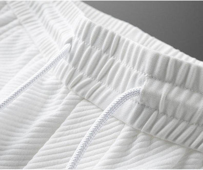 Twill Stretch White Harem Pants for Men - Stylish 2XL-4XL Fashion - Buy Center