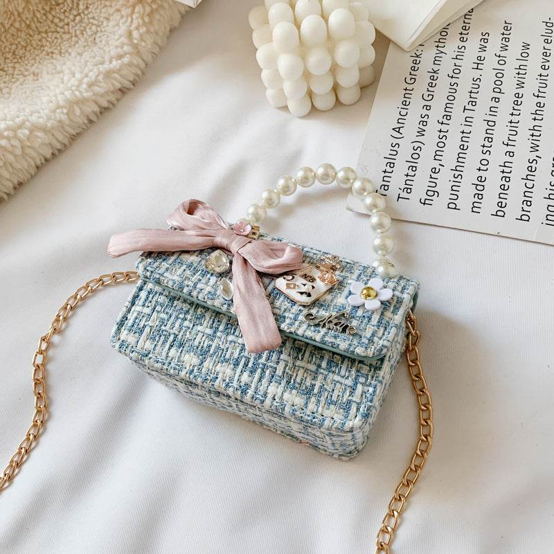Girl's Pearl Handbag - Waterproof, Anti-Theft, Trendy Korean Design - Buy Center