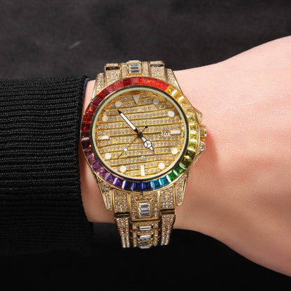 Buycenter Diamond Butterfly Quartz Watch - 30M Waterproof, Elegant Design - Buy Center