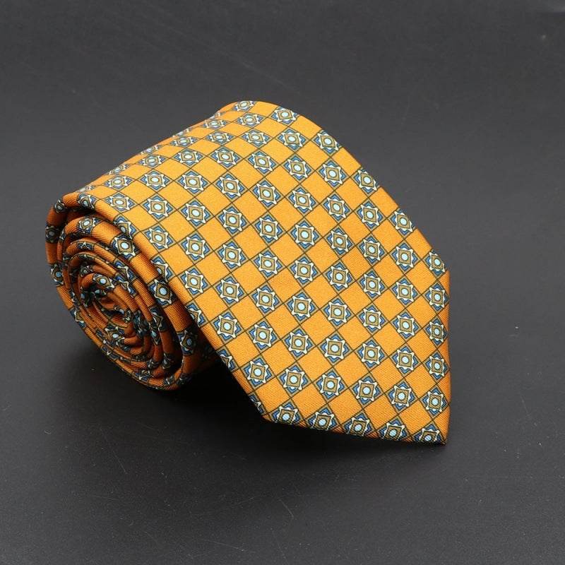 Super Soft Bohemian Silk Ties - Stylish 75mm Neckties for Any Occasion - Buy Center