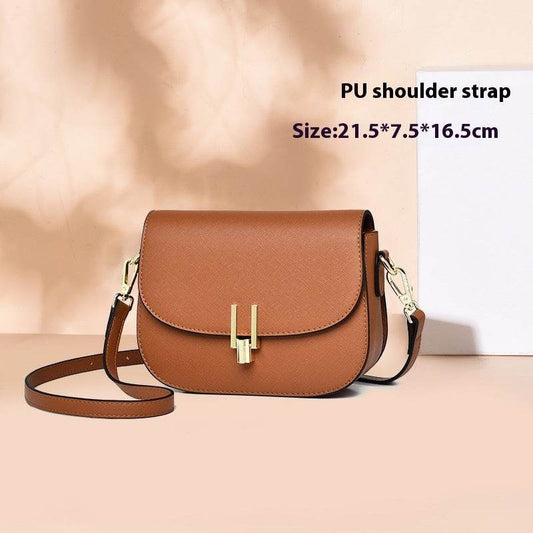Versatile Women's Shoulder Bag - Classic Black, Beige & Caramel Options - Buy Center