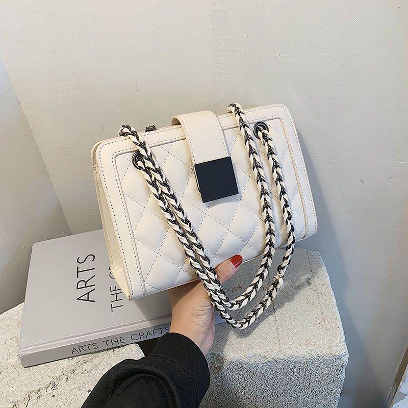 Fashion All-Match Crossbody Chains Bag - Trendy Corduroy Style 2025 - Buy Center