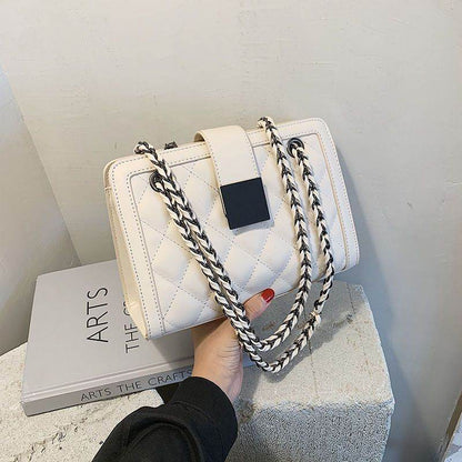 Fashion All-Match Crossbody Chains Bag - Trendy Corduroy Style 2025 - Buy Center