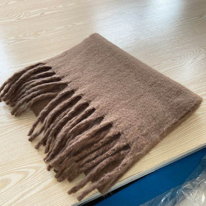 All-Match Cashmere-Like Tassel Scarf for Women - Warm & Stylish Accessories - Buy Center