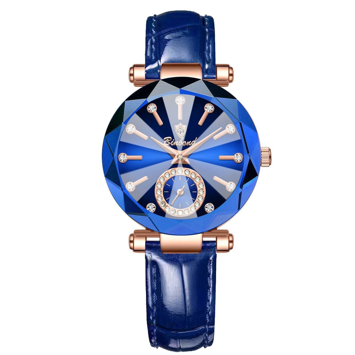 Niche Women's Waterproof Quartz Watch - Stylish Rose Gold Design 2025 - Buy Center