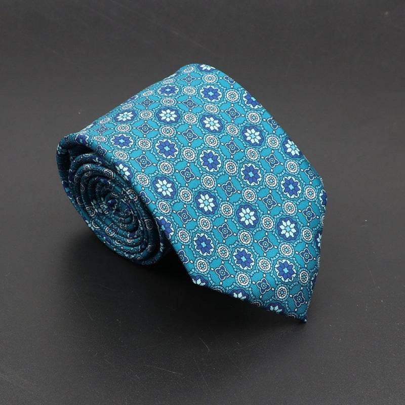 Super Soft Bohemian Silk Ties - Stylish 75mm Neckties for Any Occasion - Buy Center