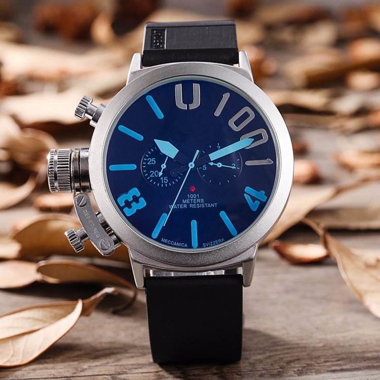 Buy Center Men's 5-Needled Sports Watch - Automatic Mechanical Movement - Buy Center