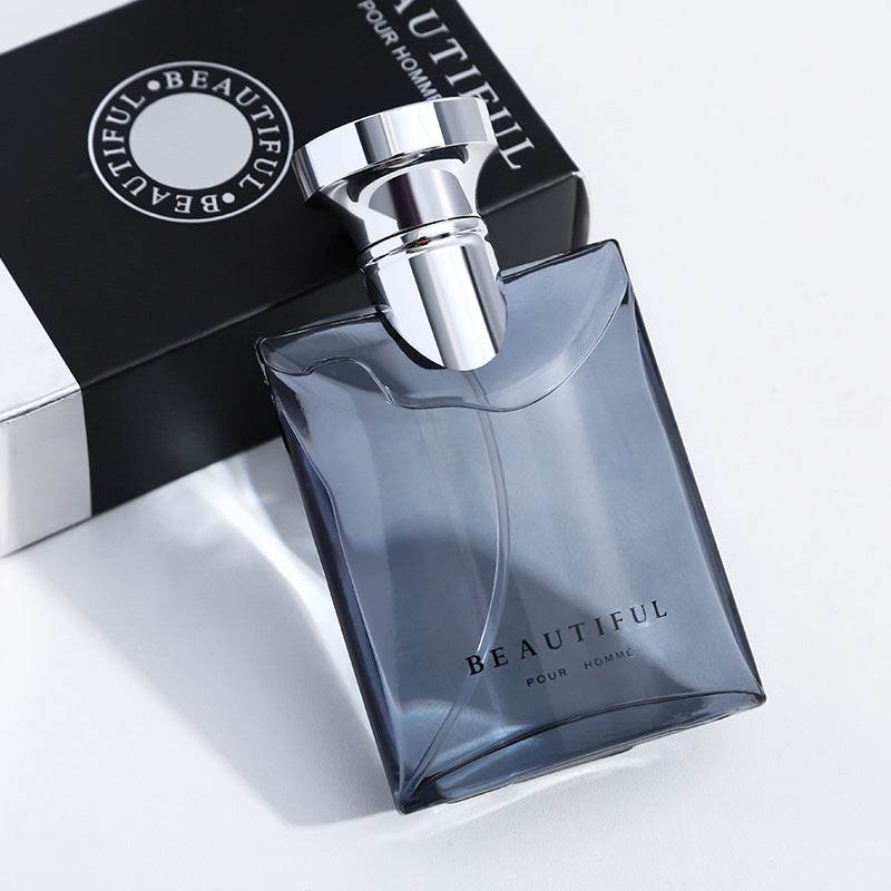 Men's Durable Natural Perfume - Fresh Wood & Tea Scent, 50ml for All-Day Wear - Buy Center