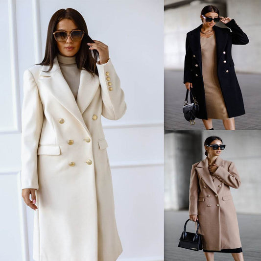 Buycenter Autumn Winter Tweed Jacket for Women - Casual Style, Long Sleeve - Buy Center