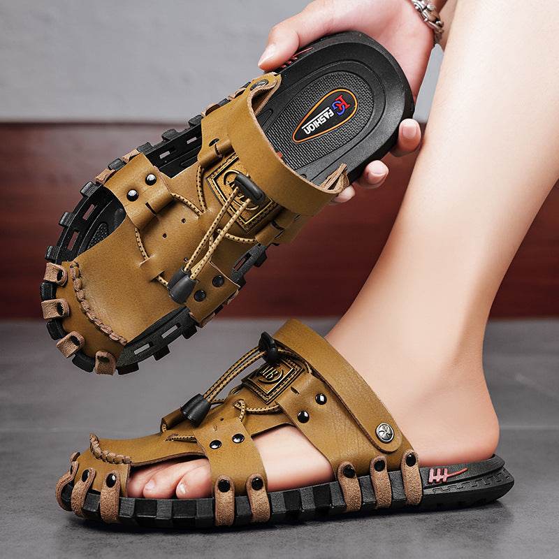 Men's Anti-Slip Outdoor Sandals - Breathable Comfort & Durable Design - Buy Center