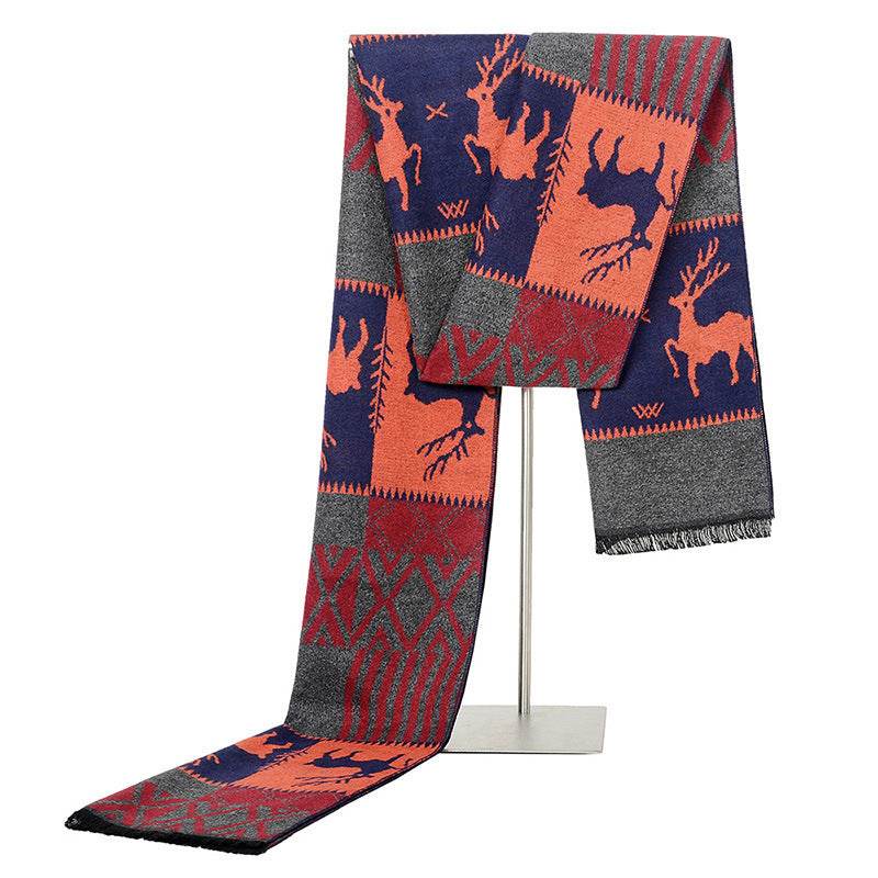 Men's Fashion Simple Brushed Warm Scarf - Premium Stylish Accessory 2025 - Buy Center