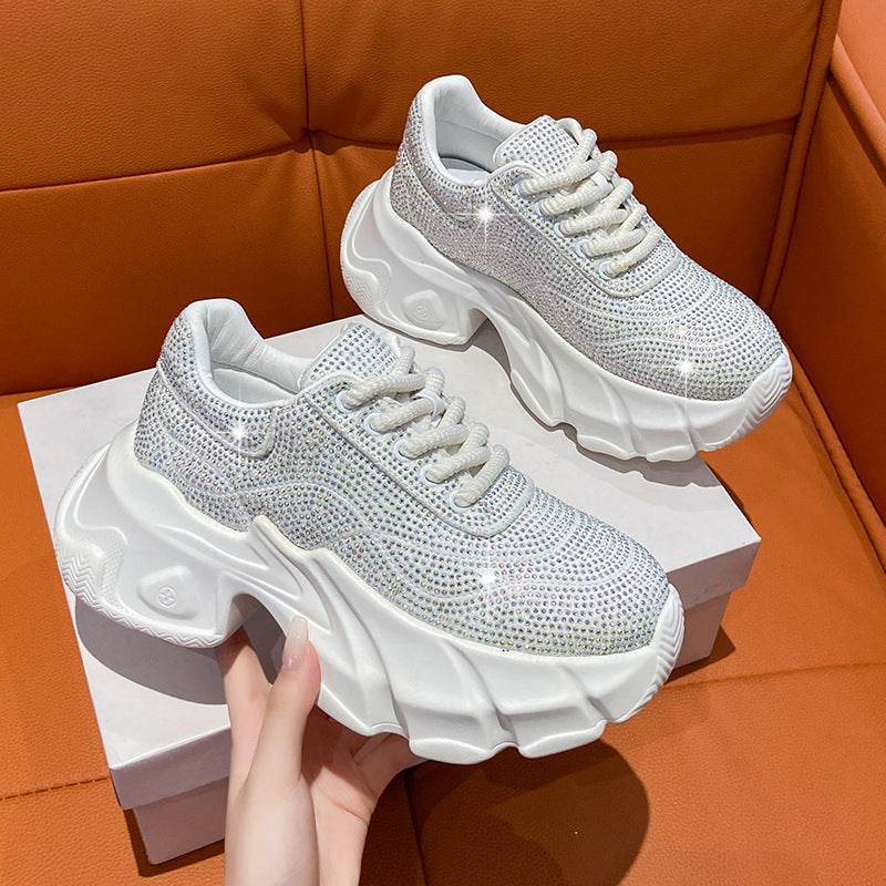 Women's Platform Heel Sports Shoes - Casual Stylish Flats for 2025 - Buy Center