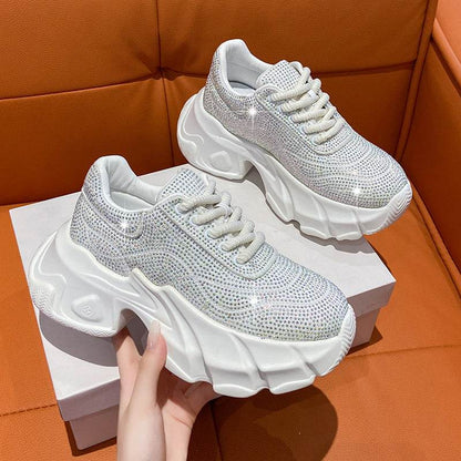 Women's Platform Heel Sports Shoes - Casual Stylish Flats for 2025 - Buy Center