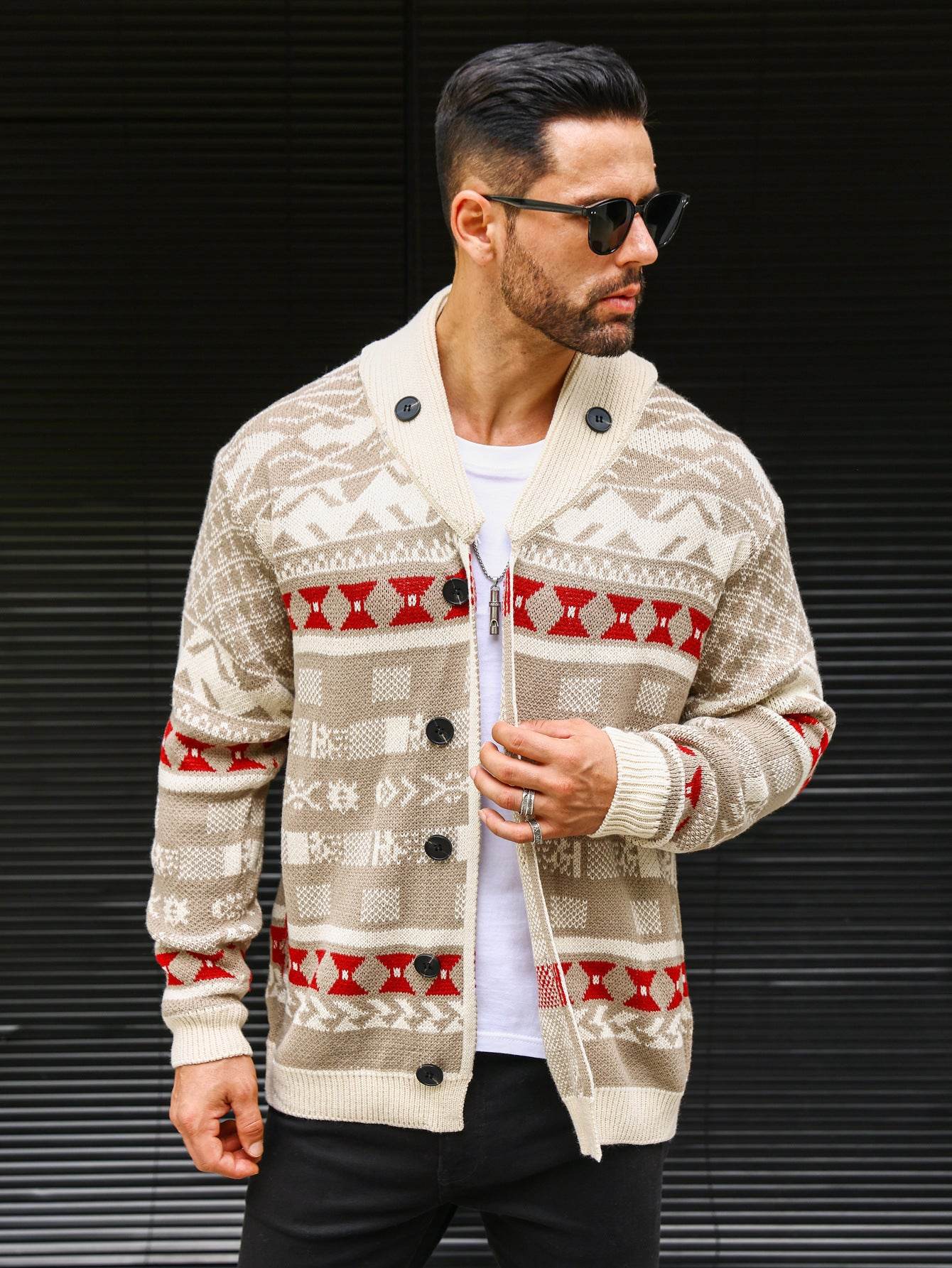 Autumn Knitwear Coat for Men - Stylish, Warm & Versatile for Winter 2025 - Buy Center