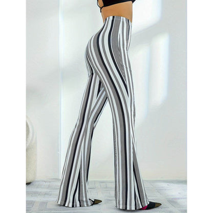 European & American Yoga Bootcut Pants - High Waist & Chic Style - Buy Center