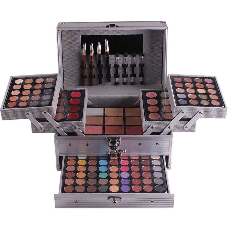 Miss Rose Vibrant Eyeshadow Palette - Makeup Artist Cosmetic Bag Set - Buy Center