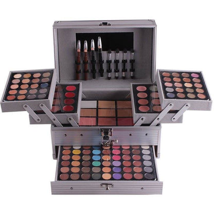 Miss Rose Vibrant Eyeshadow Palette - Makeup Artist Cosmetic Bag Set - Buy Center