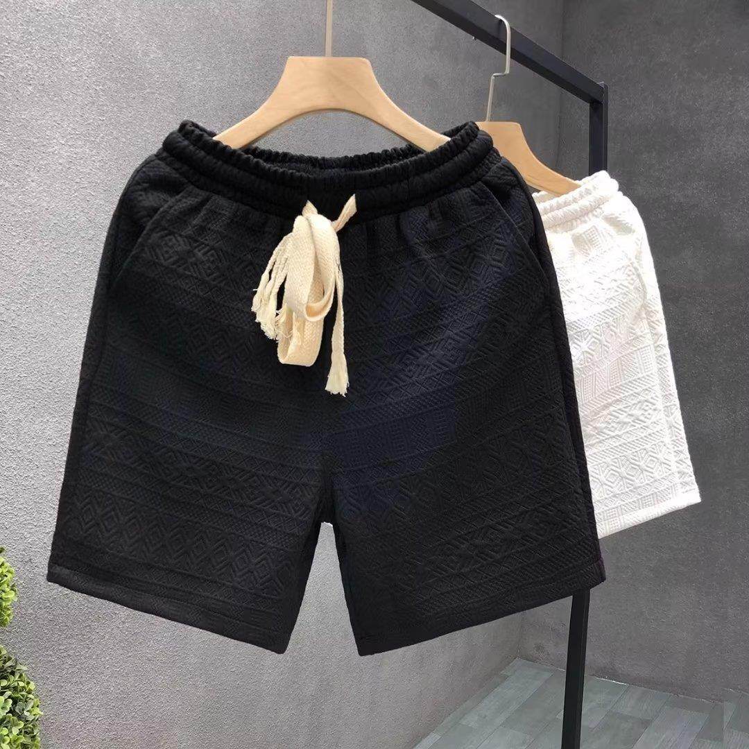 Men's High-Grade Pattern Casual Shorts - Trendy & Comfortable Attire - Buy Center
