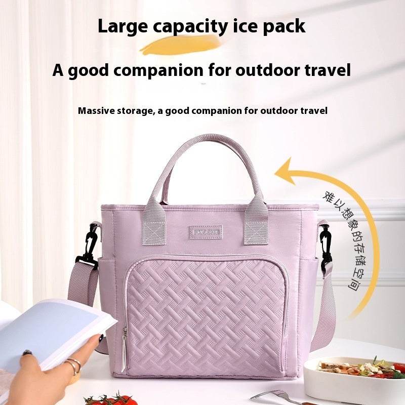 Buycenter Portable Ice Pack - Commuting Fashion Bento Tote, 21L Capacity - Buy Center
