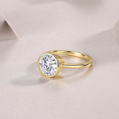 Buycenter Large Moissanite Diamond Ring - Luxury 925 Silver Jewelry Set - Buy Center