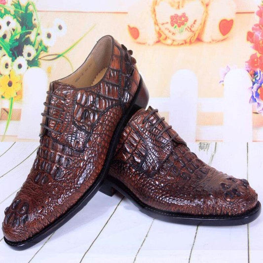 Buycenter Men's Korean Dress Shoes - Stylish Leather, Comfort Fit - Buy Center