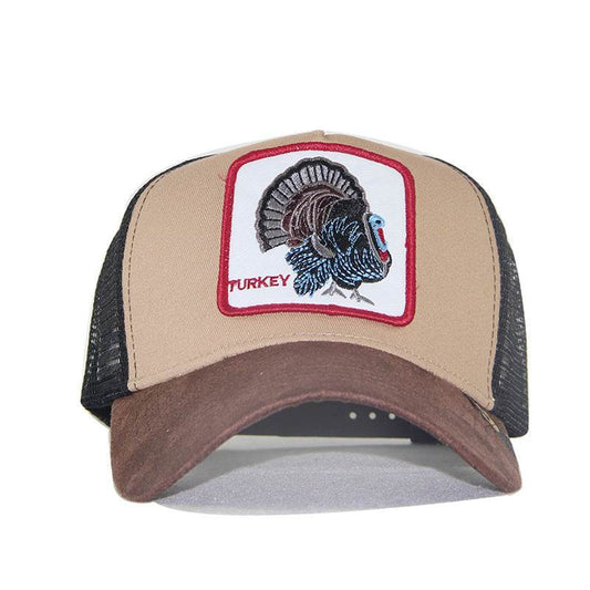 Buycenter Retro Cartoon Men's Cotton Mesh Hat - Animal Pattern Style - Buy Center
