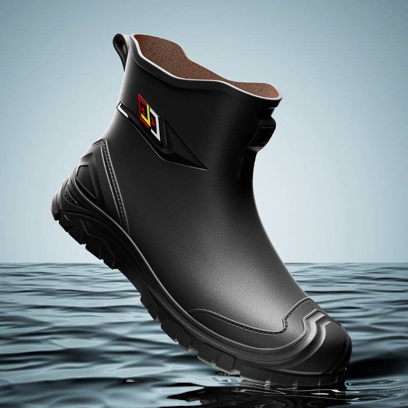 Non-Slip Wear-Resistant Rain Shoes for Men - Trendy Outdoor Boots 2025 - Buy Center