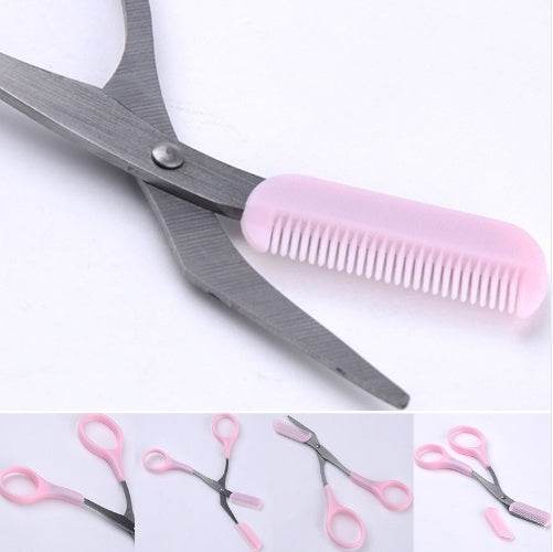 Beauty Tools Eyebrow Scissors & Comb - Precision Grooming Set 2025 - Buy Center