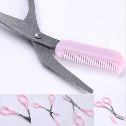 Beauty Tools Eyebrow Scissors & Comb - Precision Grooming Set 2025 - Buy Center