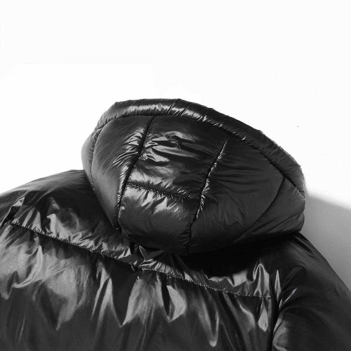 New Black Gold Plus-Sized Men's Jacket - Warm Padded Down Coat 2025 - Buy Center