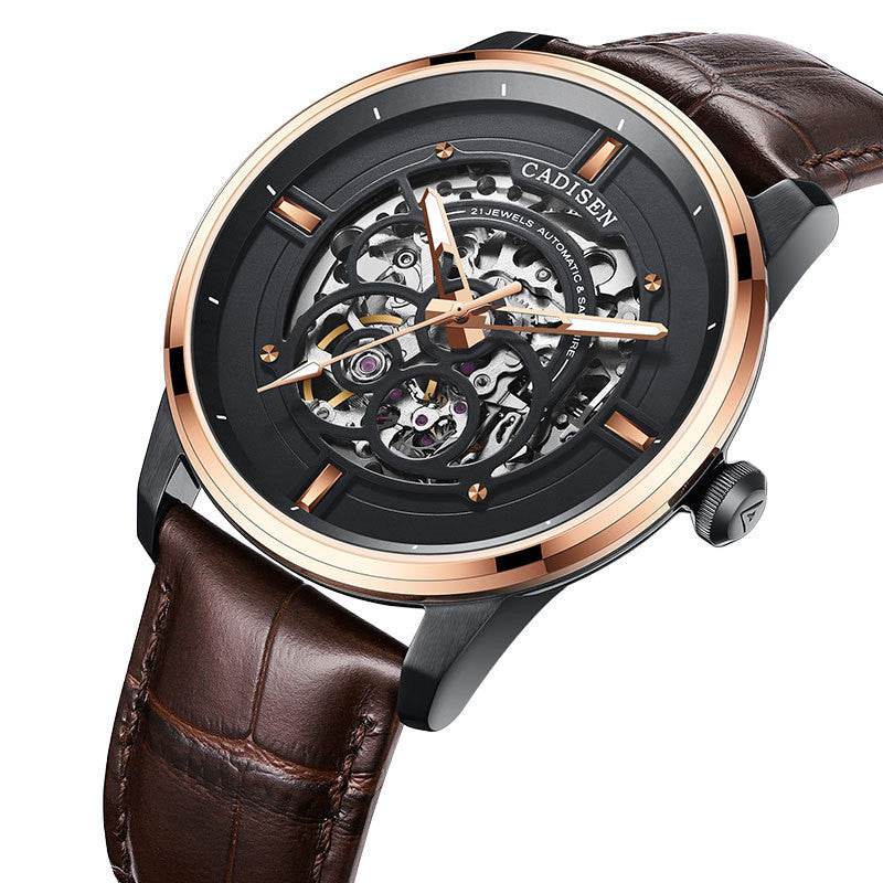 Buycenter Lukong Men's Mechanical Watch - Luminous Display, Waterproof 50m - Buy Center