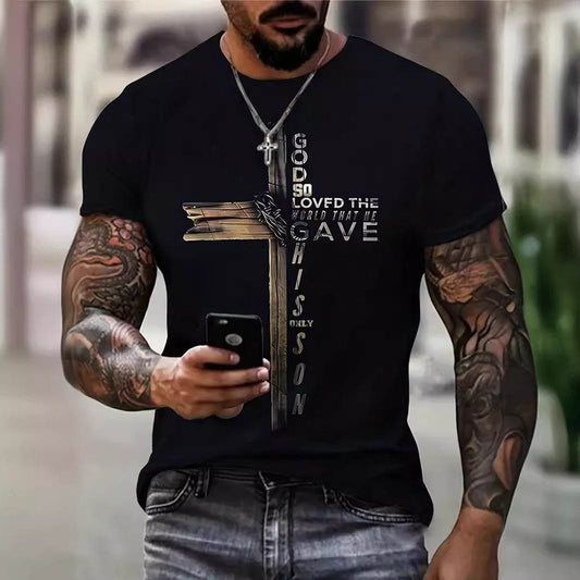 Men's Casual Floral Print T-Shirt - Trendy Style for 2025 - Buy Center