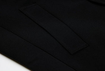 Buycenter Men's Double-Breasted Trench Coat - Stylish Korean Design - Buy Center