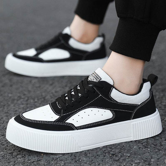 Buycenter Men's Casual Sneakers - Low-Top Platform for Trendy Style - Buy Center