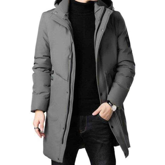 Versatile Hooded Coat for Men - Stylish, Baggy Fit, Durable Design
