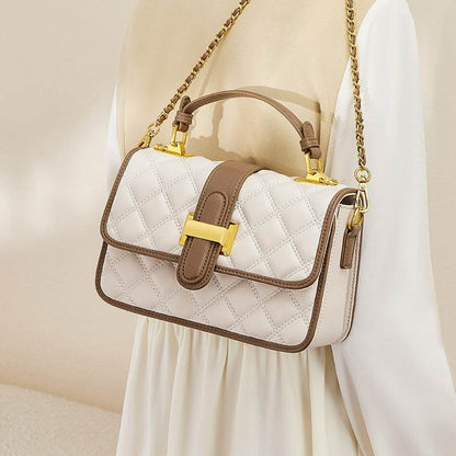 Buycenter Autumn Crossbody Handbag - Affordable Luxury Real Cowhide - Buy Center