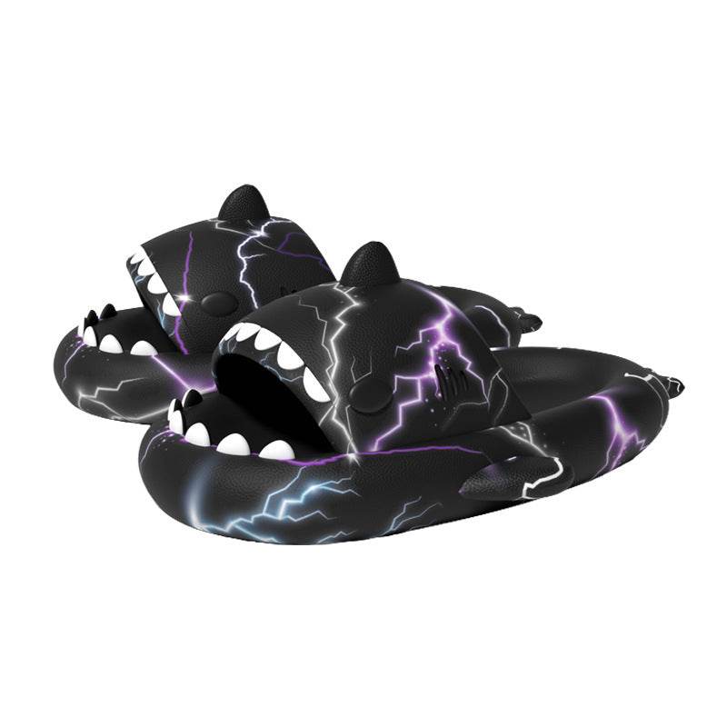 Soft-soled Shark Slippers for Men - Breathable Non-Slip Flip Flops 2025 - Buy Center