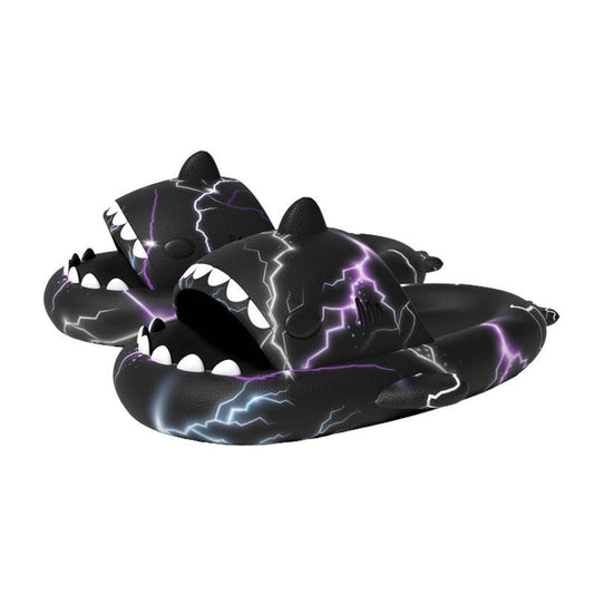 Soft-soled Shark Slippers for Men - Breathable Non-Slip Flip Flops 2025 - Buy Center
