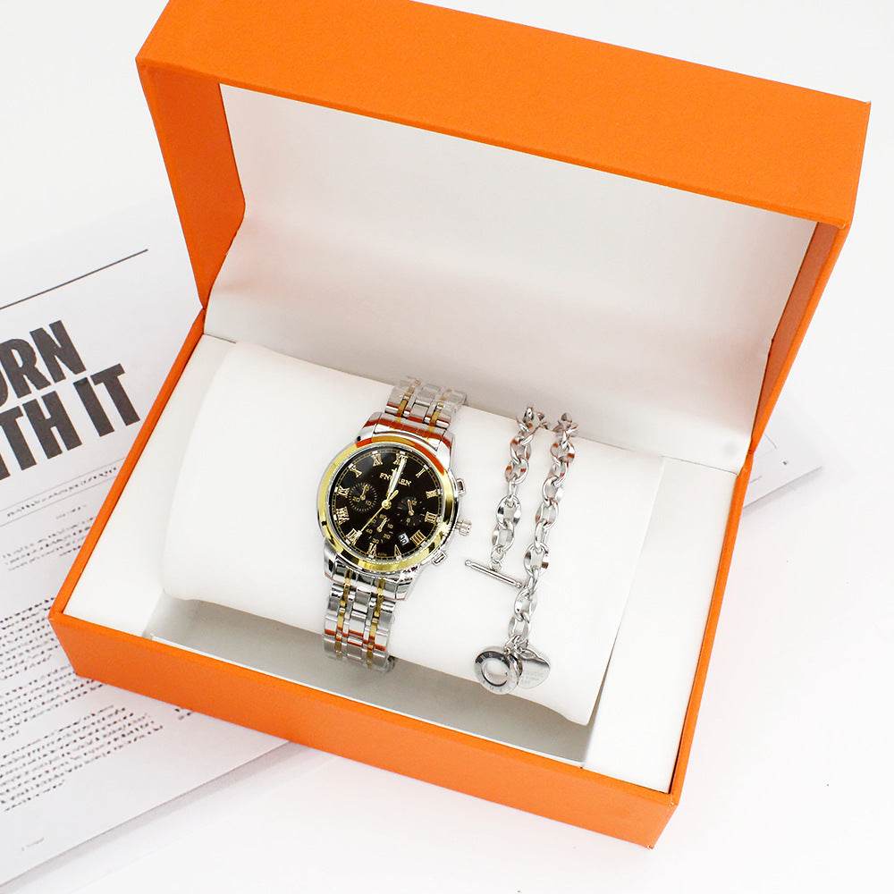 Couple Quartz Watch Suit - Stylish Timepieces for Him and Her 2025 - Buy Center