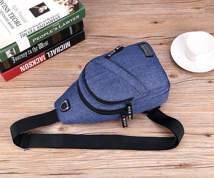 Casual Youth Messenger Bag - Durable Oxford Cloth, Trendy Korean Style - Buy Center